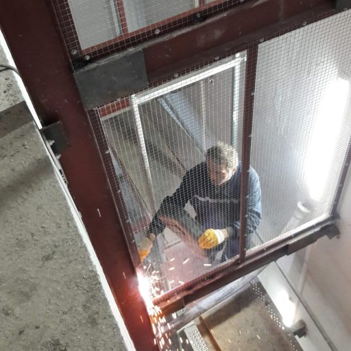 ASANSÖR KUYUSU ÇELİK BÖLME 2